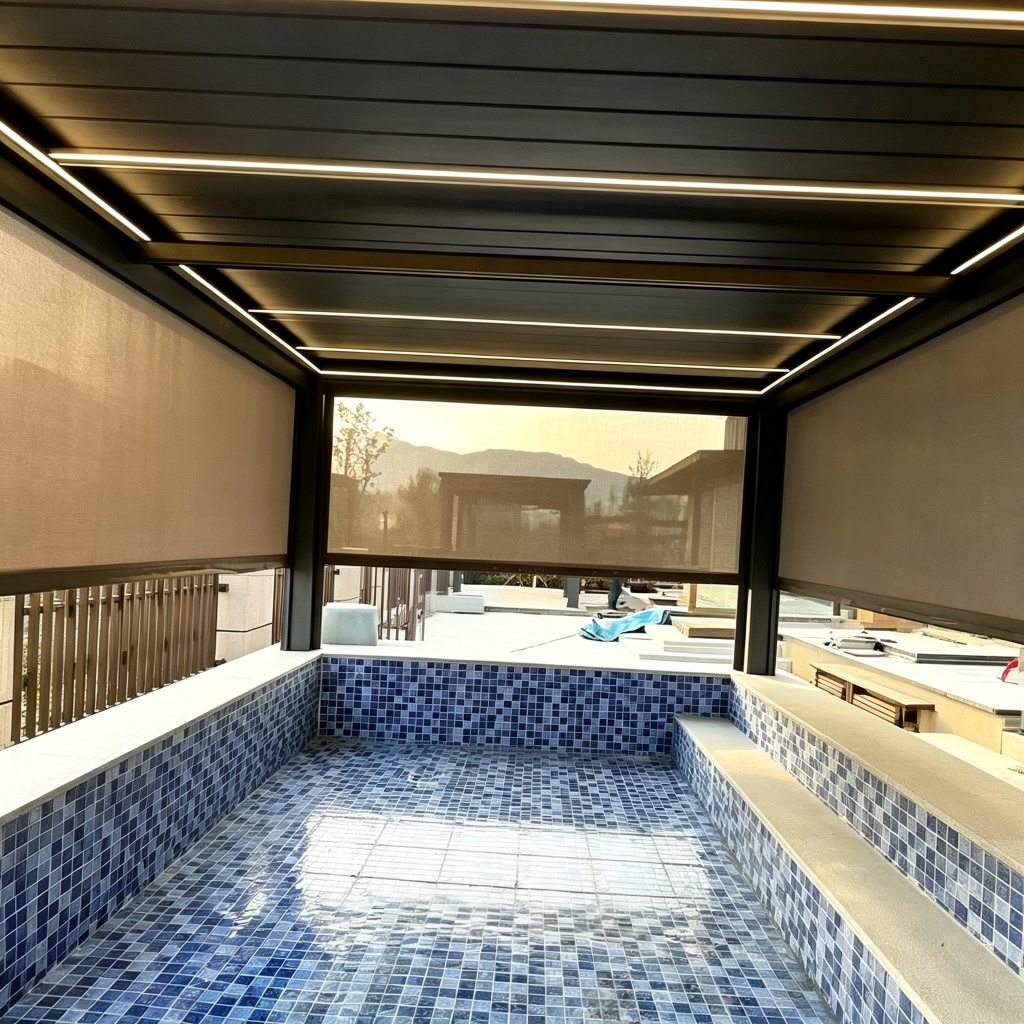 Poolside